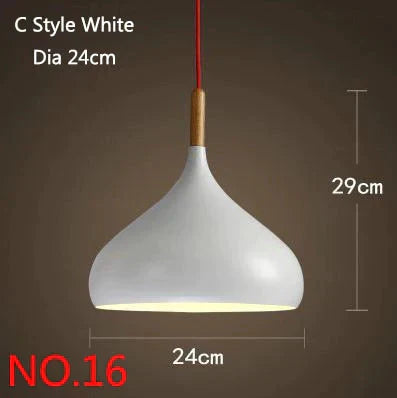 Livewin Led Hanglamp Vintage Loft Pendant Lights/Pendant Lamps Aluminum Suspension Luminaire Wood