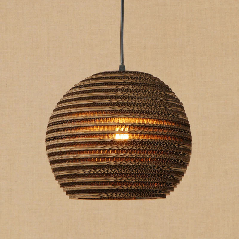 Modern Nordic Pendant Light Hanging E27 Led Origami Paper Shade Lamp Bar Restaurant Living Room