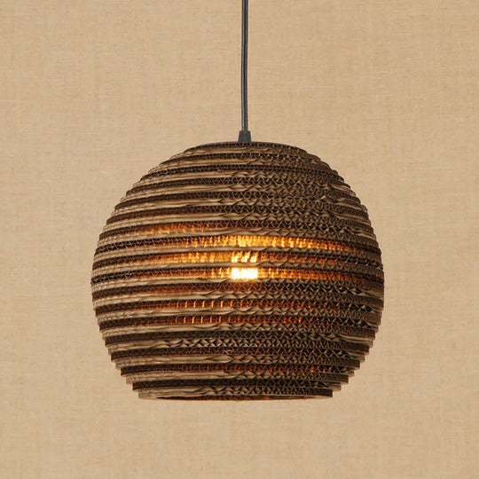 Modern Nordic Pendant Light Hanging E27 Led Origami Paper Shade Lamp Bar Restaurant Living Room