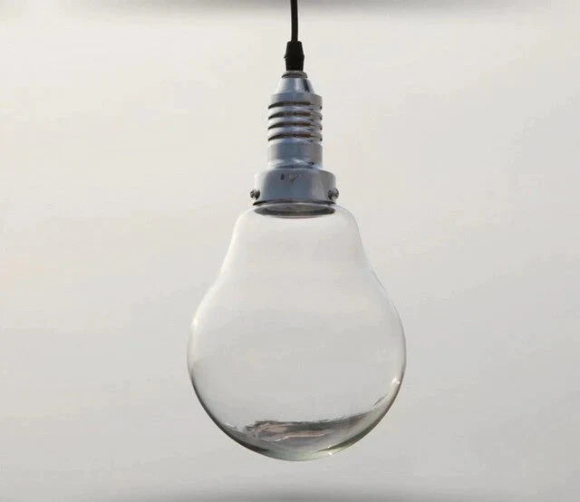 Loft Modern Art Deco Hanging Clear Glass Crystal Lamp Shade Staircase Pendant Led Gu10 Lights