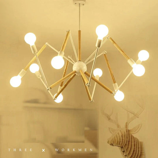 Pendant Lights Industrial Hanging Spider Light Modern Lamp Adjustable Nordic Retro Living Room Loft