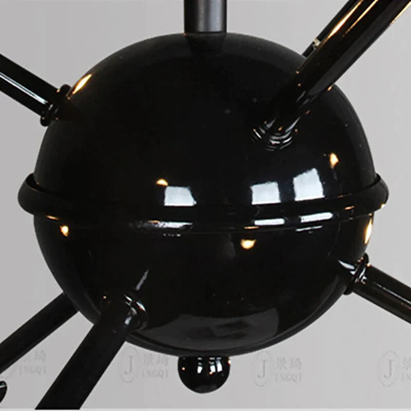 Art Deco Modern Spider Pendant Lights With 6/8/10/12 Heads Adjustable E27 Led For Restaurant Bar