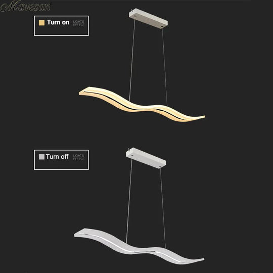 Creative Pendant Lights Led Modern Coffe Bar Acrylic + Metal Suspension Hanging Ceiling Lamp For