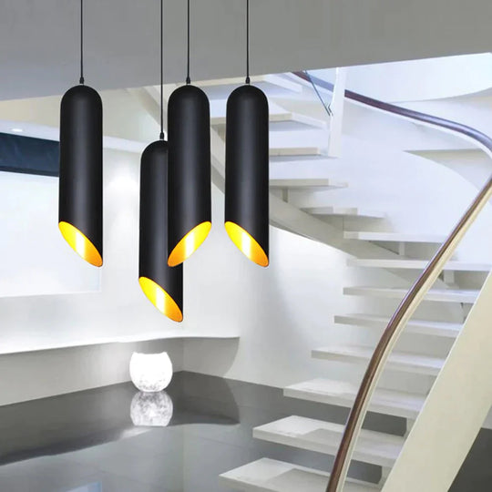 North Pendant Light Vintage Industrial Handlamp Dining Room Hanging Lamps E27 Suspension Luminaria