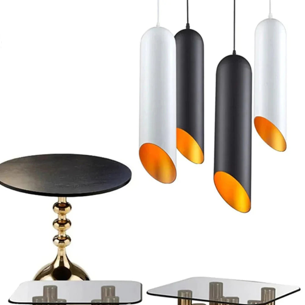 North Pendant Light Vintage Industrial Handlamp Dining Room Hanging Lamps E27 Suspension Luminaria