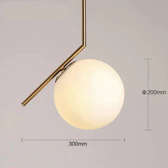 Modern Style Living Room Bedroom Minimalist Restaurant Pendant Light Nordic Clothing Decoration