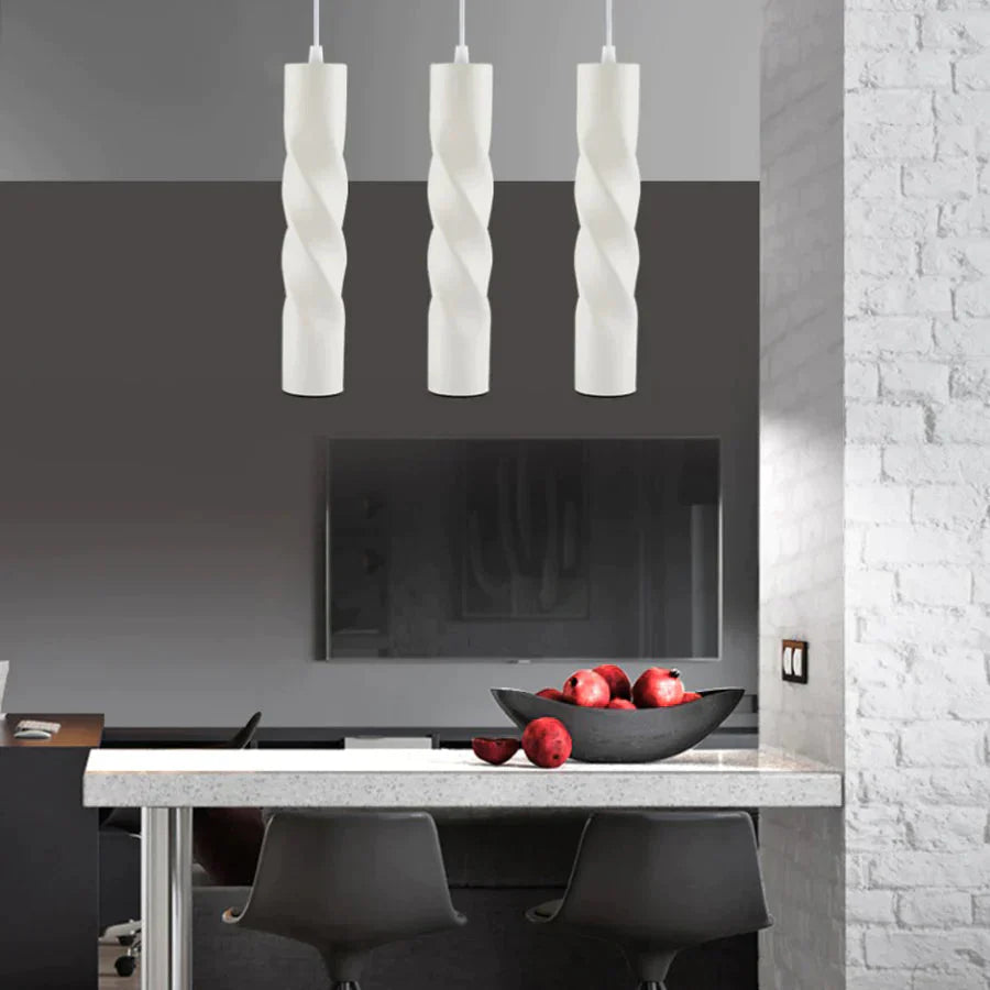 Cylinder Pipe Pendant Lights Kitchen Island Dining Room Bar Counter