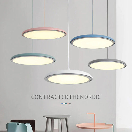 Nordic Post - Modern Led Pendant Lights Restaurant Living Room Bar Kitchen Handing Lamps Industrial