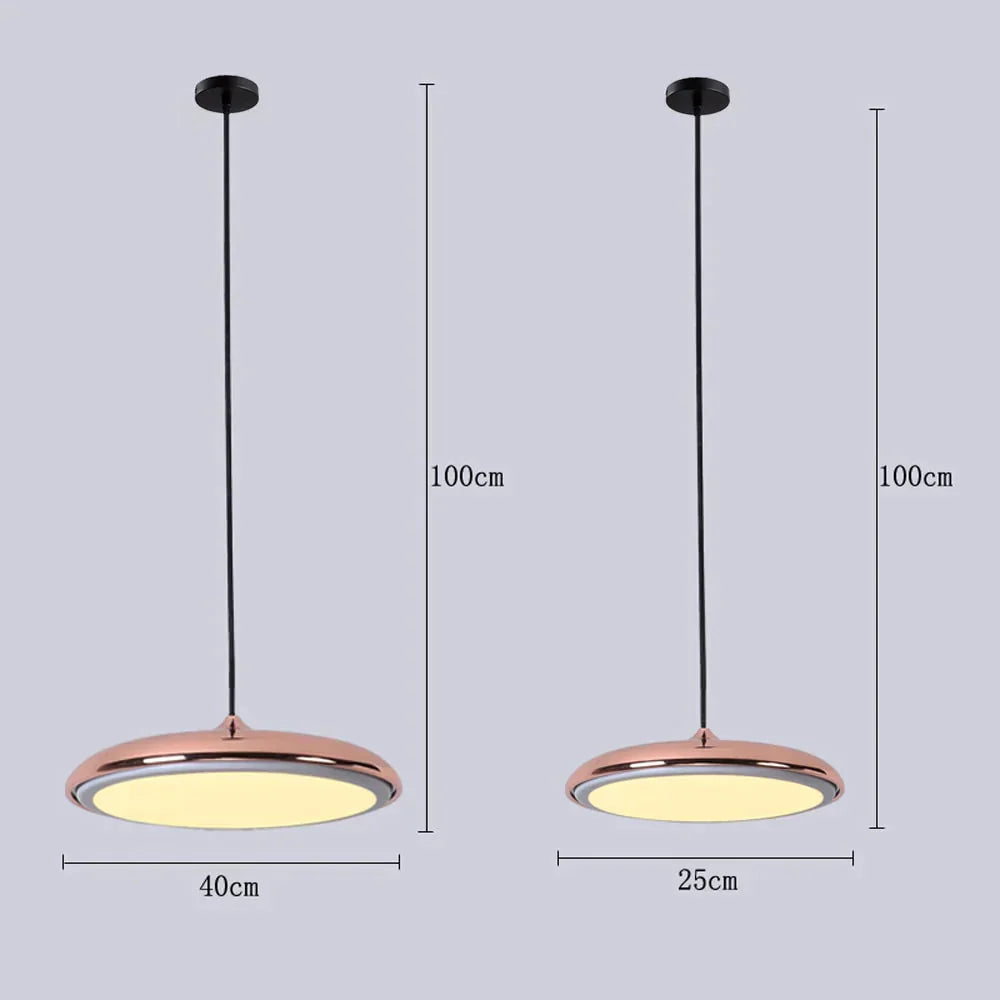 Nordic Post - Modern Led Pendant Lights Restaurant Living Room Bar Kitchen Handing Lamps Industrial