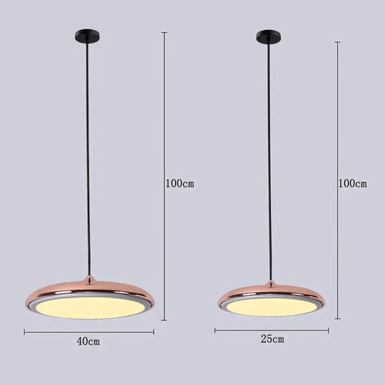Nordic Post - Modern Led Pendant Lights Restaurant Living Room Bar Kitchen Handing Lamps Industrial