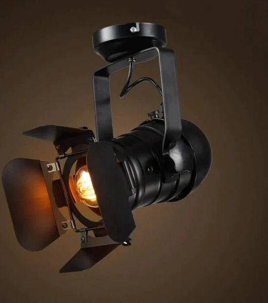 Retro Industrial Led Ceiling Light E27 Bulb Indoor Spot Lamp For Coffee Shop Clothing Store Bar Art