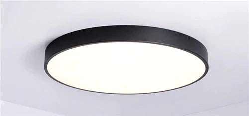 Led Ceiling Light Modern Lamp Living Room Lighting Fixture Surface Mount Remote Control Black /
