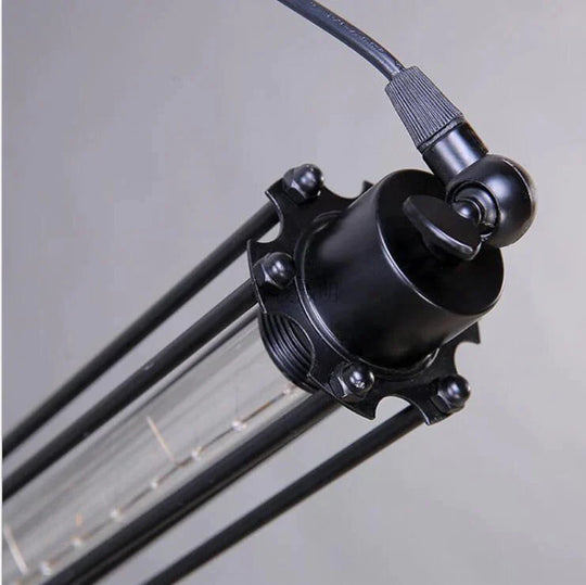 Vintage Flute - Inspired Pendant Lamp - Industrial Retro Lighting For Kitchen Bar And Living Room