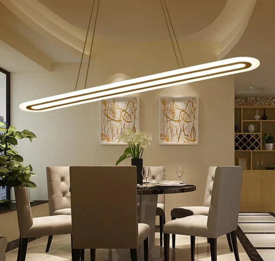 Modern Led Simple Pendant Lights For Living Room Dining Lustre Lamp Hanging Ceiling Fixtures