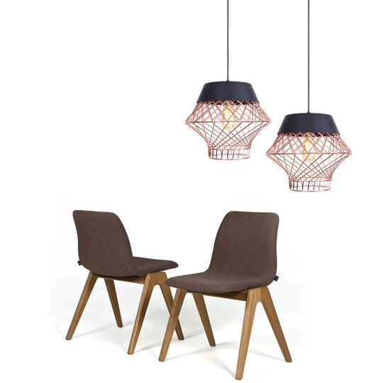 Retro Industrial Creative Iron Hanging Lamps E27 Pendant Lights For Living Room Bedroom Bedside