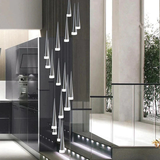 Modern Led Pendant Lights Fixture For Dining Room Aluminum Hardware Hanging Lamp Lighting