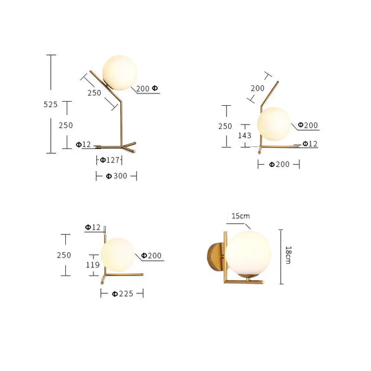 Modern Living Room/Bedroom/Minimalist/Restaurant Pendant Light Nordic Clothing Decoration Glass