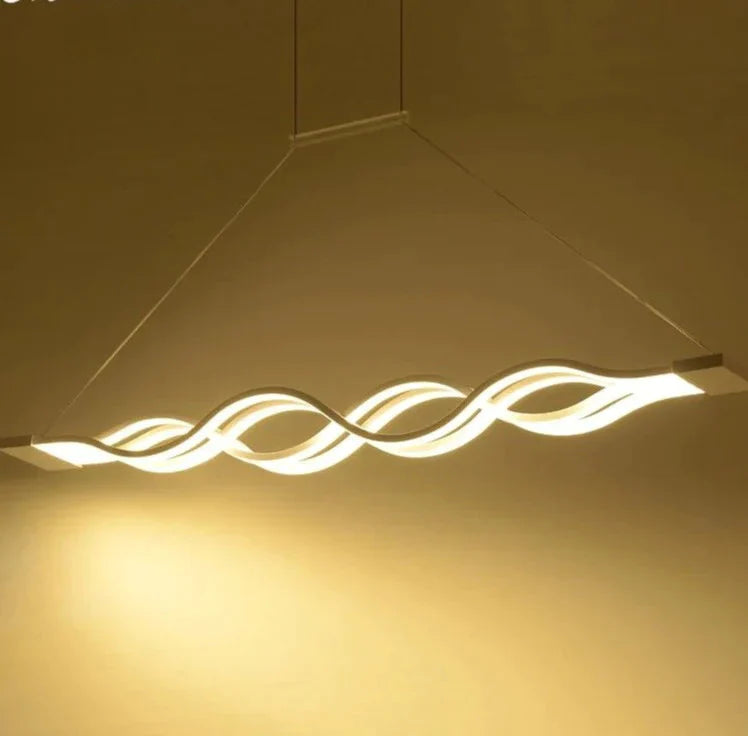 Dinning Room Pendant Lights Led Modern For Acrylic + Metal Suspension Hanging Lamp Home Lighting