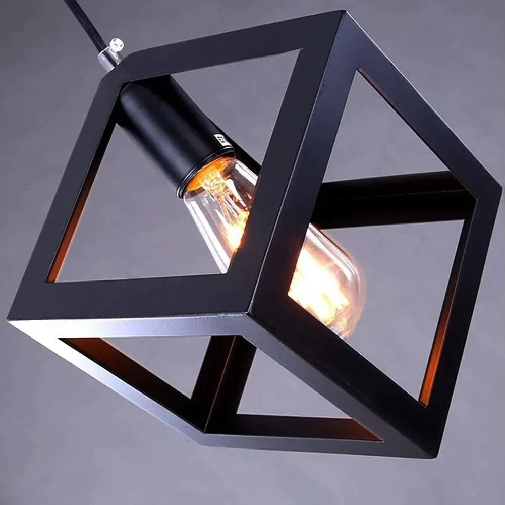 Carbon Steel Bedroom Dinning Room Pendant Lamp E27 Industrial Vintage Lamparas For Home Lighting