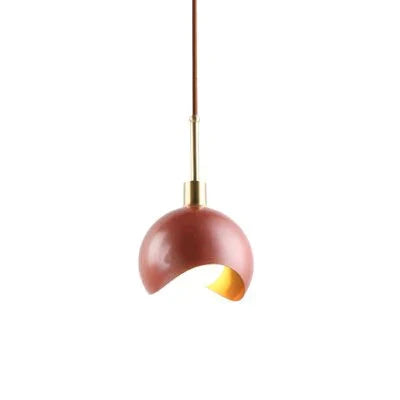 Retro Pendant Lamp Vintage Bedside Light Nordic Loft Kitchen Island Suspension Lighting Fixture Red