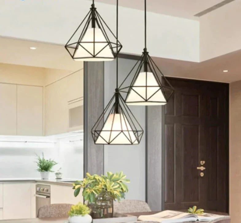 Nordic Home Decoration Modern Pendant Ceiling Lamps Loft Scandinavian Style Light For Kitchen
