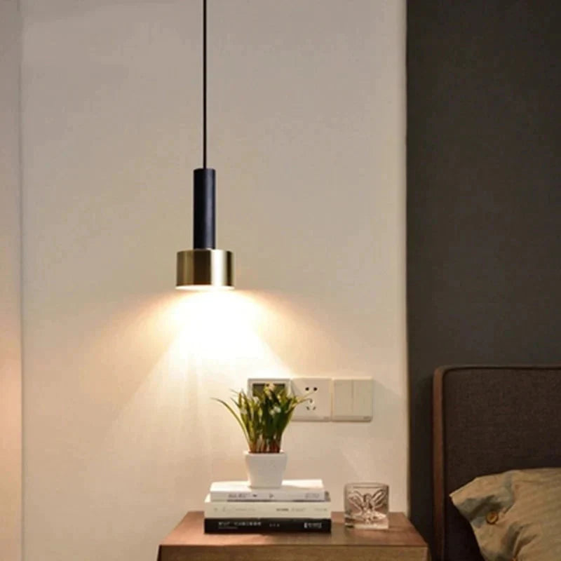 Denmark Style Led Pendant Light Metal Lamp Bedroom Cafe Hanging Drop Lighting Studio Office Parlor