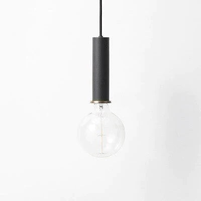 Denmark Style Led Pendant Light Metal Lamp Bedroom Cafe Hanging Drop Lighting Studio Office Parlor
