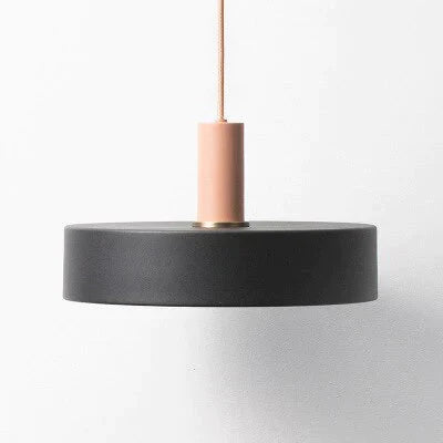 Denmark Style Led Pendant Light Metal Lamp Bedroom Cafe Hanging Drop Lighting Studio Office Parlor