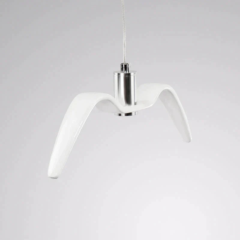 Resin Night Birds Silhouette Sky Freedom Seagull Pendant Light