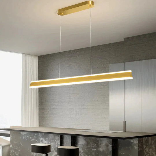 Salix V - Modern Minimalist Led Dimmable Bar Pendant Light Pendant