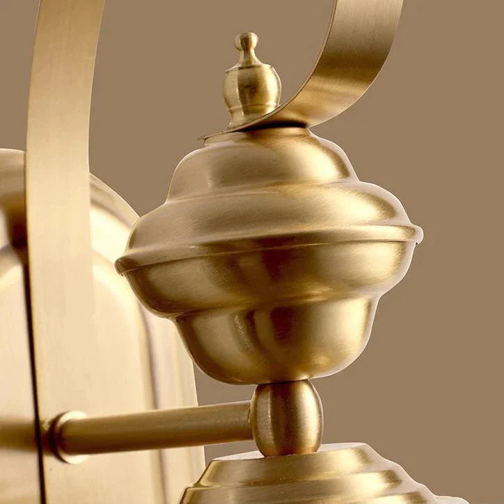 Simple Country Style Of Outdoor Copper Wall Lamp Lamps