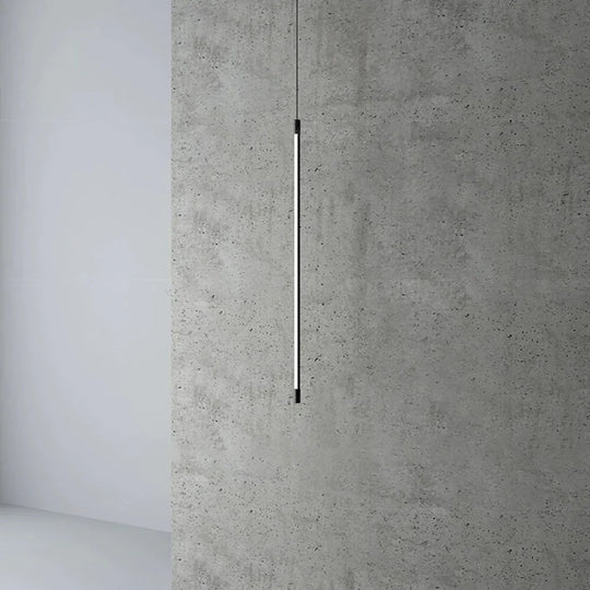 Simple Line Pendant Lights Hanging Lamp Lighting Restaurant Bar Hall Light Creative Geometry Lines