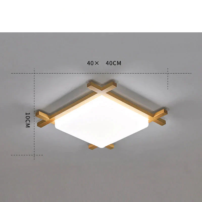 Simple Modern Corridor Square Log Led Living Room Lamps As Show / Small White Light Ceiling