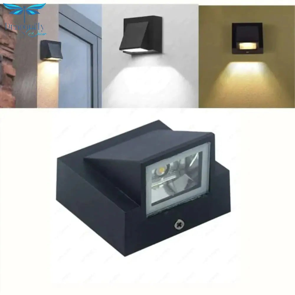 Single Head Led Wall Lamp Waterproof Ip65 Garden Corridor Outdoor Indoor Sconce Light Lamps