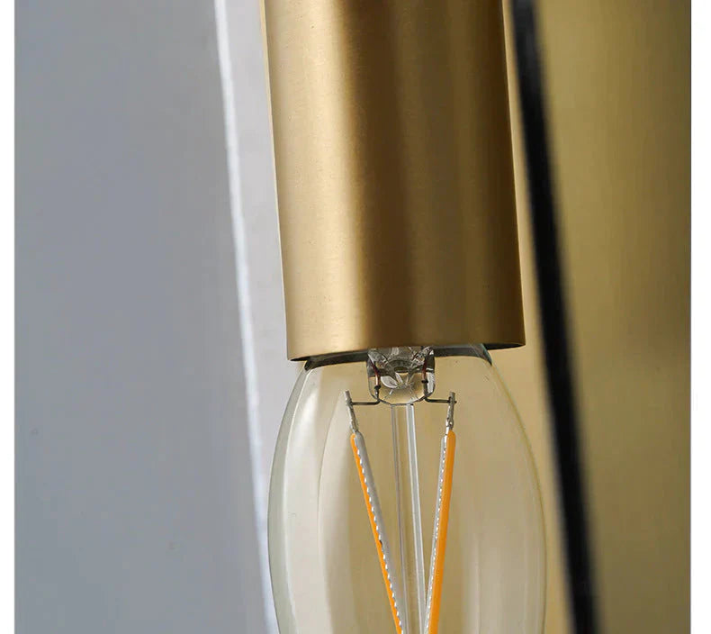 The Living Room Background Copper Wall Lamp Lamps