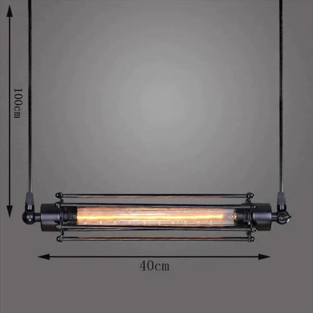 Vintage Flute Pendant Light Fixtures Industrial Retro Lamp For Kitchen Island Bar Living Room E27