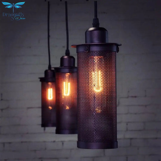 Vintage Metal Pendant Light Loft Kitchen Island Dining Table Living Room Retro Lamps Suspension
